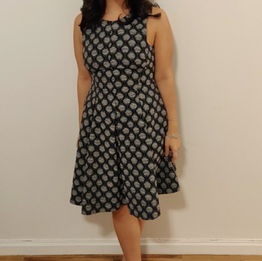 H&M Patterned Sleeveless Dress